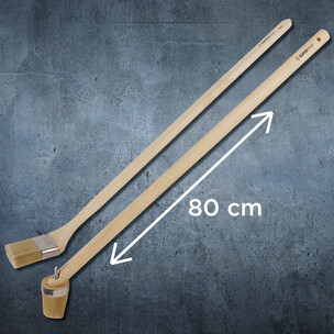 Pinceau à goudronner et pinceau radiateur